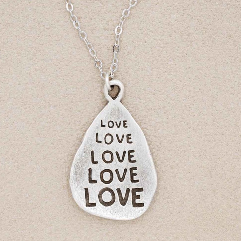 Lisa Leonard Designs Our Love Grows Pewter Necklace